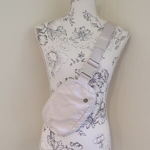 Lululemon Athletica Cream Crossbody Bag